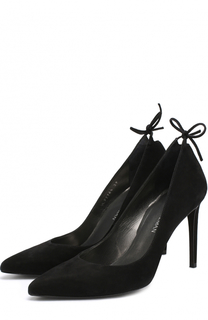 Замшевые туфли на шпильке Stuart Weitzman
