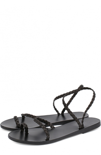Сандалии Eleftheria из плетеной кожи Ancient Greek Sandals