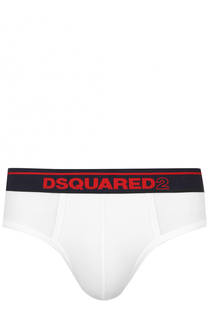 Брифы из вискозы с широкой резинкой Dsquared2