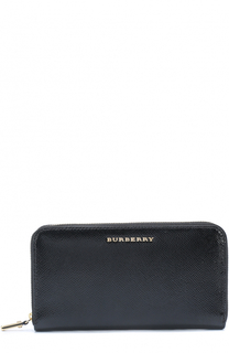 Кожаное портмоне на молнии с отделениями для кредитных карт и монет Burberry