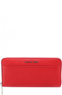 Кожаное портмоне Mercer на молнии MICHAEL Michael Kors