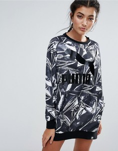 Платье с принтом Puma Q4 - Черный