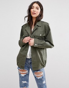 Куртка в стиле милитари Glamorous - Зеленый
