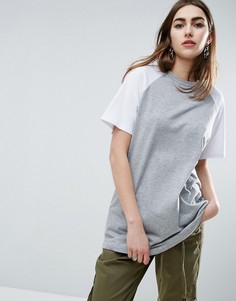 Футболка с контрастной отделкой ASOS - Мульти