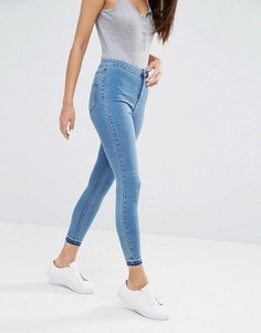Супероблегающие джинсы New Look - Синий