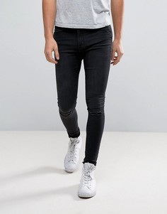 Черные джинсы с напылением Waven - Черный