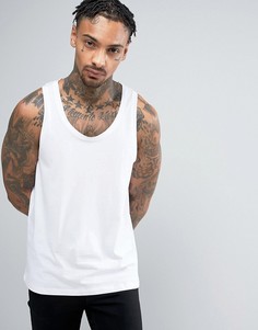 Белая майка ASOS - Белый