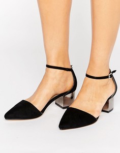 Truffle Collection Mid Heel Shoe - Черный