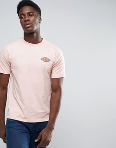 Футболка с небольшим логотипом Dickies - Розовый