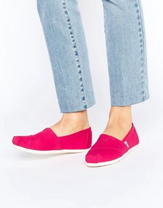Эспадрильи TOMS Raspberry - Красный