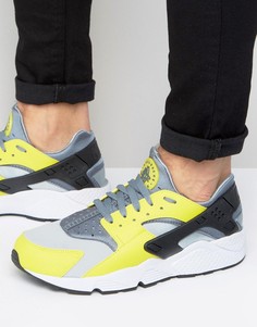 Желтые кроссовки для бега Nike Air Huarache 318429-305 - Желтый