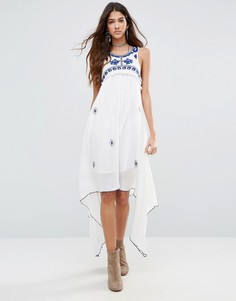Платье с каскадной драпировкой Raga Santorini - Белый