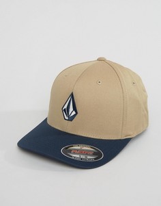 6-панельная шапка Volcom Full Stone Xfit - Бежевый