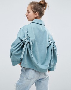 Куртка с бантами на спине ASOS - Зеленый