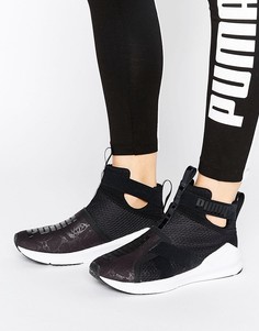 Черные кроссовки Puma Fierce - Черный