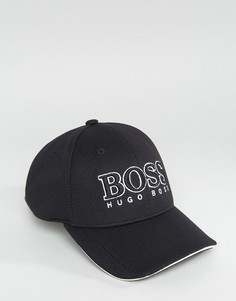 Черная бейсболка с логотипом BOSS Green by Hugo Boss - Черный