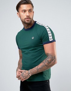 Зеленая футболка Fred Perry Sports Authentic - Зеленый