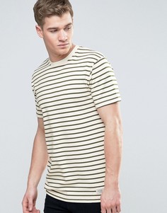 Полосатая футболка из плотного трикотажа Redefined Rebel - Зеленый