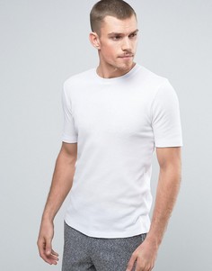 Футболка из вафельной ткани Selected Homme - Белый