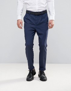 Зауженные брюки Jack &amp; Jones Premium - Темно-синий