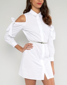 Серебристый ремень Pieces Alyssa - Серебряный