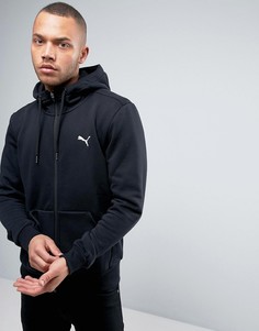Черное худи на молнии Puma ESS 838256 01 - Черный