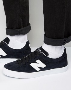 Черные замшевые кроссовки New Balance TEMPUSBB - Черный