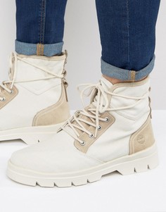 Ботинки из парусины с 4 люверсами Timberland Cityblazer - Серый