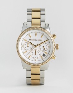 Часы Michael Kors Ritz Chrono - Серебряный
