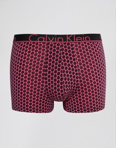 Хлопковые боксеры-брифы Calvin Klein ID Atom - Черный