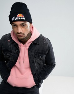 Шапка-бини с логотипом Ellesse - Черный