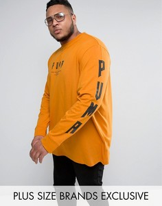 Желтый лонгслив с графическим принтом Puma PLUS эксклюзивно для ASOS 57533702 - Желтый