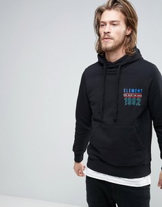 Черное худи с логотипом Element Hilton - Черный