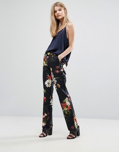 Узкие брюки с цветочным принтом Gestuz Phoebe - Мульти
