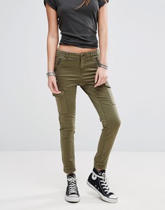 Брюки карго Only - Зеленый