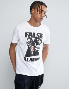 Футболка с принтом The Weeknd Starboy False Alarm - Белый Bravado Tour Merch