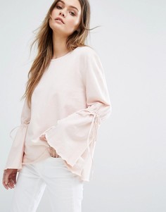 Свитер с большими рукавами Vero Moda - Розовый