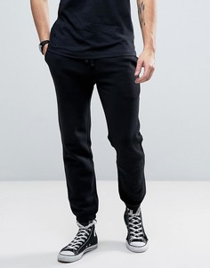 Суженные книзу черные спортивные штаны с логотипом Jack Wills Gosworth - Черный