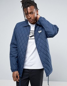 Синяя стеганая спортивная куртка Vans Torrey - Синий