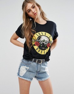 Футболка Missguided Guns N Roses - Черный