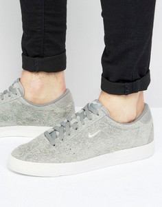 Серые замшевые кроссовки Nike Match Classic 844611-003 - Серый