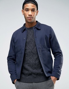 Куртка из саржи Selected Homme - Синий