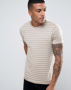 Футболка с карманом Brave Soul - Бежевый