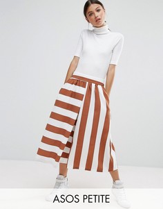 Юбка-брюки в полоску ASOS PETITE - Мульти