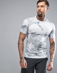 Футболка с камуфляжным принтом Nike Training 801805-100 - Белый