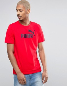 Футболка с логотипом Puma No1 - Красный