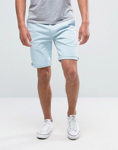 Голубые прямые шорты чиносы из эластичной саржи Hilfiger Denim Freddy - Синий
