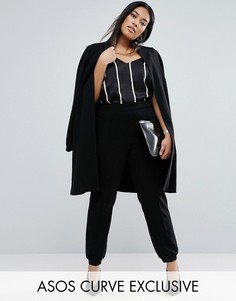 Брюки ASOS CURVE Luxe - Черный