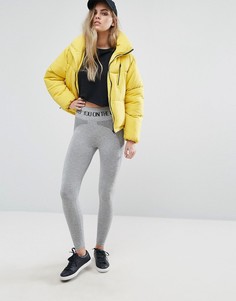 Спортивные леггинсы Pull&amp;Bear - Серый Pull&Bear