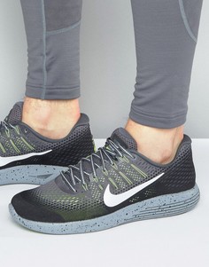 Серые кроссовки для бега Nike Lunar Glide 8 849568-007 - Серый